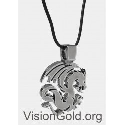 Cool Ανδρικό Κολιέ Dragon • Ανδρικά Κολιέ • Κρεμαστά Λαιμού •