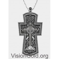 Серебряный мужской крест 925 пробы, современные мужские кресты, дешевые мужские кресты, мужские кресты с цепочкой 0230