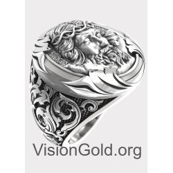 Ultimate Jesus Christ Signet Ring 0728