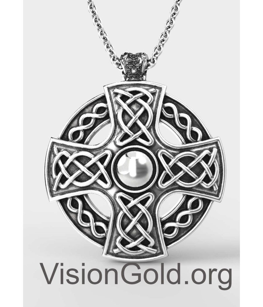 Men's celtic KNOT Cross Necklace Men's Silver Stainless Steel Celtic Knot  Cross Pendant Necklace Men's Silver Box Chain Necklace - Etsy UK