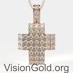 Βαπτιστικοί Σταυροί Για Κορίτσι Σε Ροζ Χρώμα,Σταυρός Βάπτισης