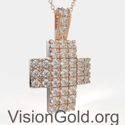 Βαπτιστικοί Σταυροί Για Κορίτσι Σε Ροζ Χρώμα,Σταυρός Βάπτισης