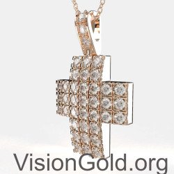 Βαπτιστικοί Σταυροί Για Κορίτσι Σε Ροζ Χρώμα,Σταυρός Βάπτισης