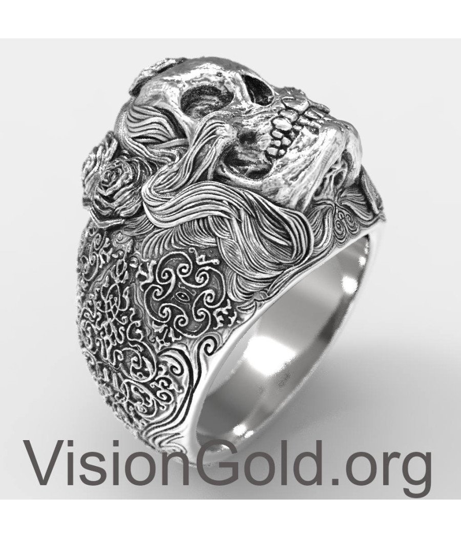 Ιδιαιτερα Ανδρικα Δαχτυλιδια Νεκροκεφαλή,Ανδρικά Δαχτυλίδια