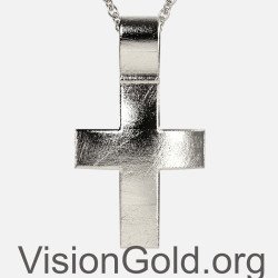 Χειροποίητο Μοναδικό Ανδρικό Κολιέ Με Άγριο Φινίρισμα Σε