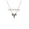 Zodiac sign necklace Aries