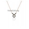 Jewelry Taurus Necklace,Zodiac Jewellery, Engravable Pendants