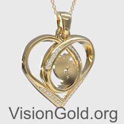 Κολιε Καρδια Με Πατουσακια