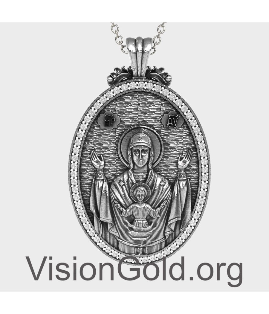 Buy Holy Family Silver Men Necklace Baby Jesus Virgin Mary Saint Joseph Pendant  Religious Christian Catholic Necklace Mens Jewelry Gift Him Online in India  - Etsy