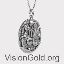 Cobra Kai Snake Pendant - Cobra Kai Snake Necklace 0309