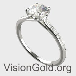 Μονόπετρο Δαχτυλίδι 0,50 Ct MON-0343MP