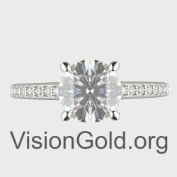 Μονόπετρο Δαχτυλίδι 0,50 Ct MON-0343MP