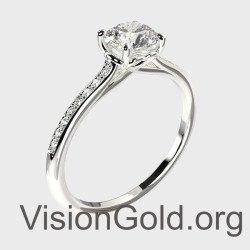 Μονόπετρο Δαχτυλίδι 0,50 Ct MON-0343MP