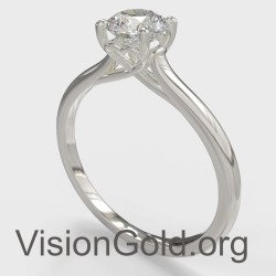 Μονόπετρο Δαχτυλίδι 0,50 ct MON-0343