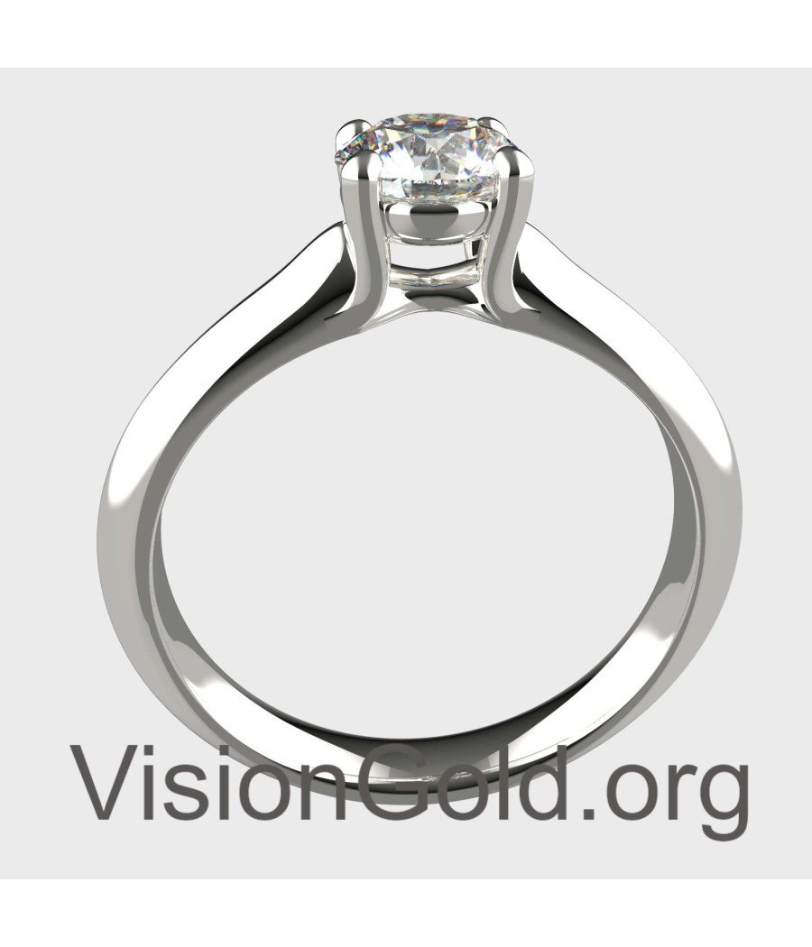 Solitaire Engagement Ring 0,50 ct MON-0344