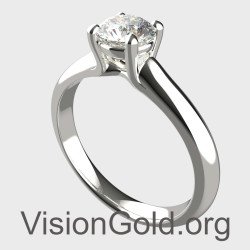 Solitaire Engagement Ring 0,50 ct MON-0344