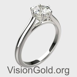 Εντυπωσιακό Μονόπετρο Δαχτυλίδι 0,50 ct MON-0345