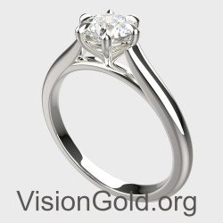 Luxury Solitaire Ring 0,50 ct MON-0345