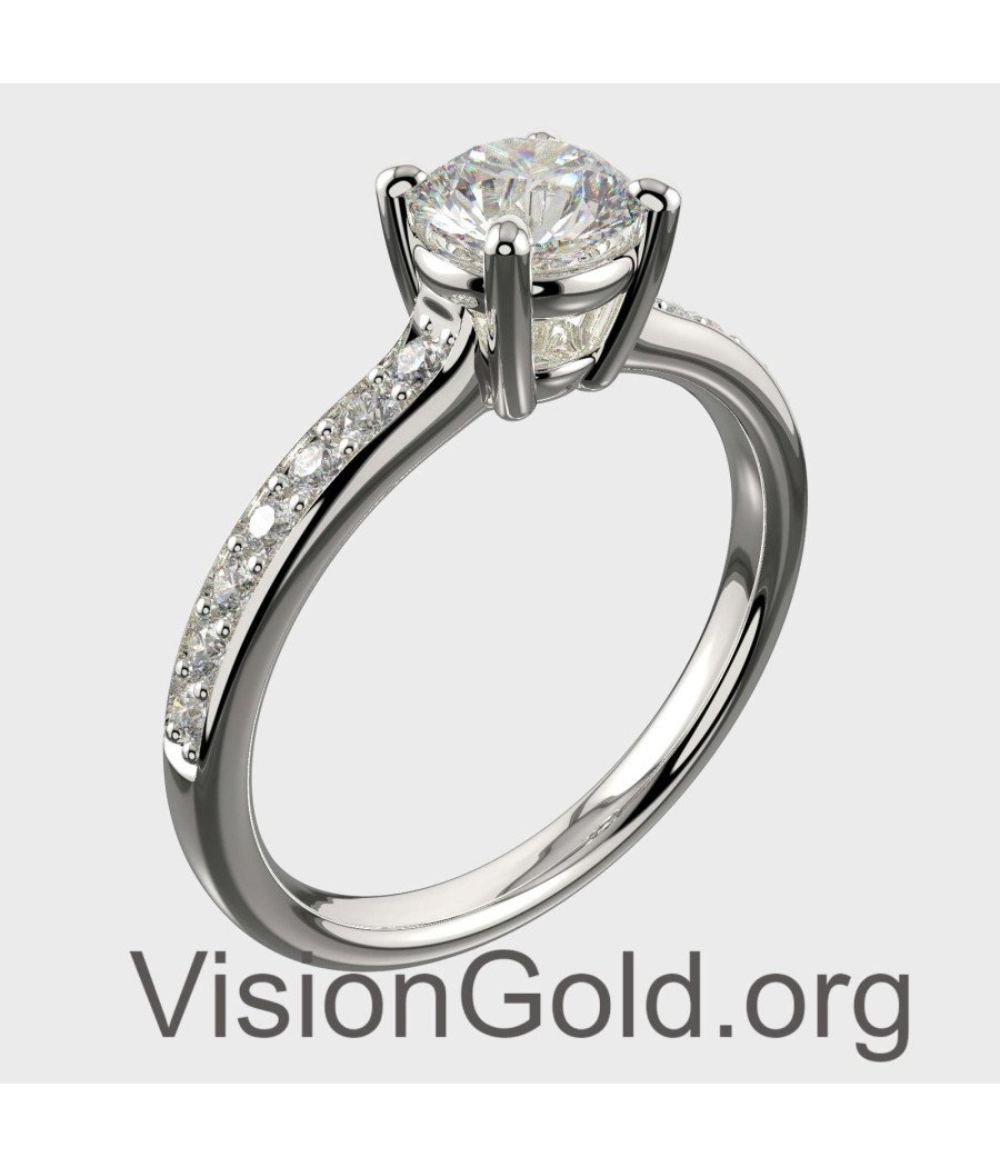 Κλασικό Μονόπετρο Δαχτυλίδι 0,50 ct MON-0347MP