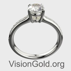 Κλασικό Μονόπετρο Δαχτυλίδι 0,50 ct MON-0347MP