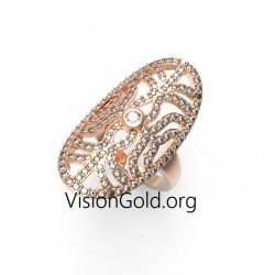 Женское романтическое кольцо в подарок 0211