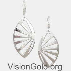 Aretes de plata para mejorar su estilo de Visiongold®