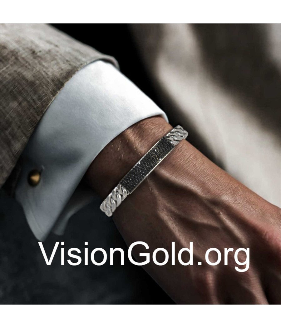 Luxury Mens Bracelet Cuban Chain 0028LMP