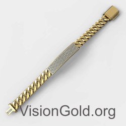 Ανδρικο Βραχιολι Αλυσιδα Cuban Link 0028KAP