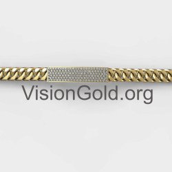 Mens Cuban Link Bracelet 0028KAP