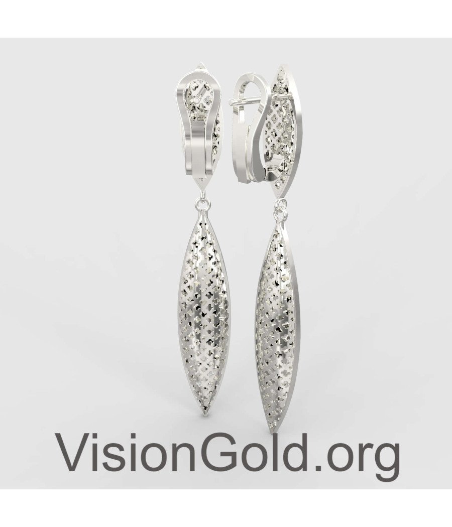 Wedding Long Dangling Earrings 0314L