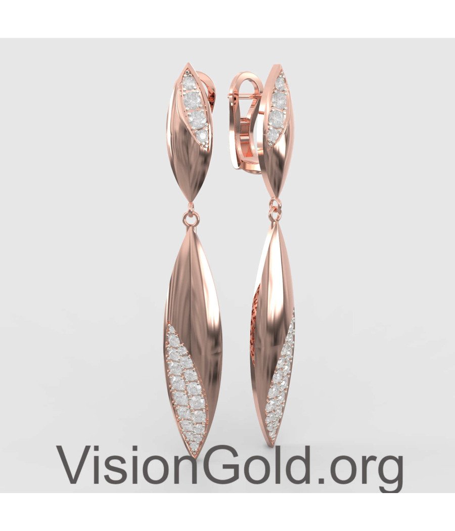 Νυφικά Μακριά Σκουλαρίκια 0314R