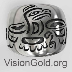 Ανδρικο Δαχτυλιδι τοτεμ |φθηνά ανδρικά δαχτυλίδια | ιδιαίτερα