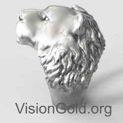 Εντυπωσιακό Δαχτυλίδι Λιοντάρι - Ανδρικό Δαχτυλίδι Λέων 0038