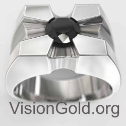 Ασημένιο Χειροποίητο Ανδρικό Δαχτυλίδι 0051