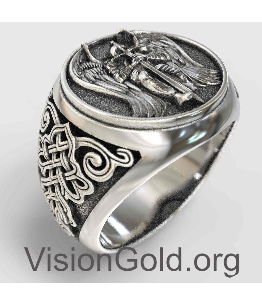 Δαχτυλίδι Αρχάγγελος Μιχαήλ 0798