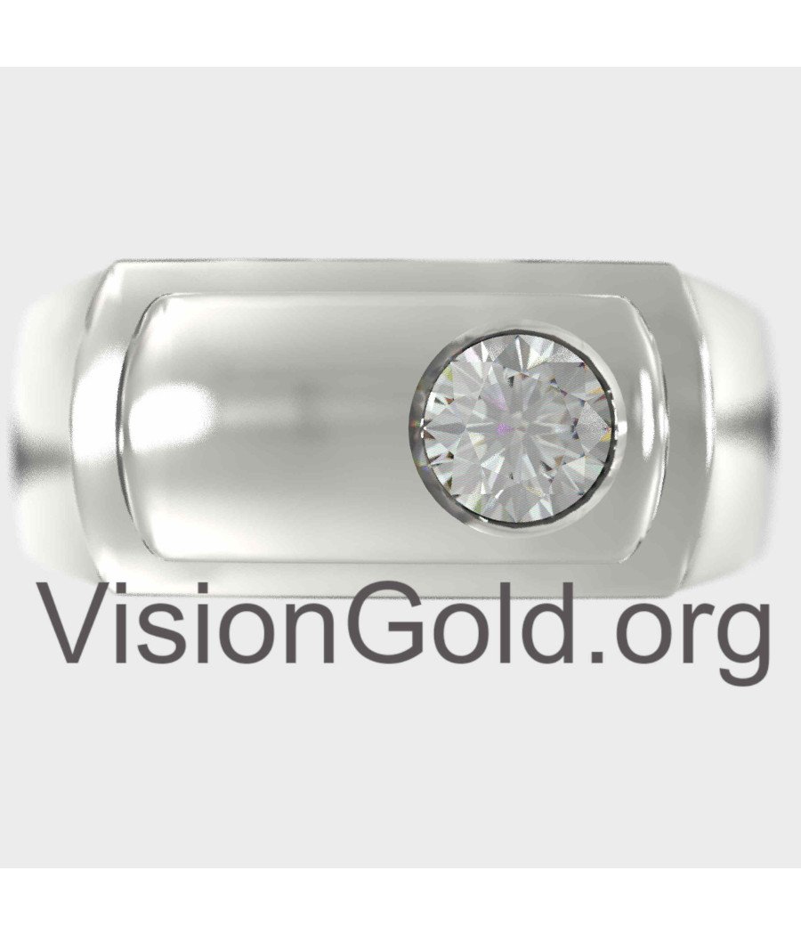 Klassischer Ring für Männer - Ring Geschenk für Bräutigam 0016