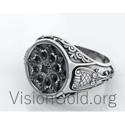 Ανδρικό Δαχτυλίδι Vintage 0062