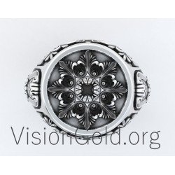 Ανδρικό Δαχτυλίδι Vintage 0062