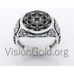 Ανδρικό Δαχτυλίδι Vintage 0062