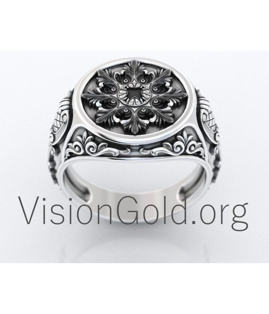 Винтажные мужские кольца из стерлингового серебра - Винтажное