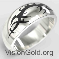 Tribal Ανδρικο Δαχτυλιδι Βερα 0071