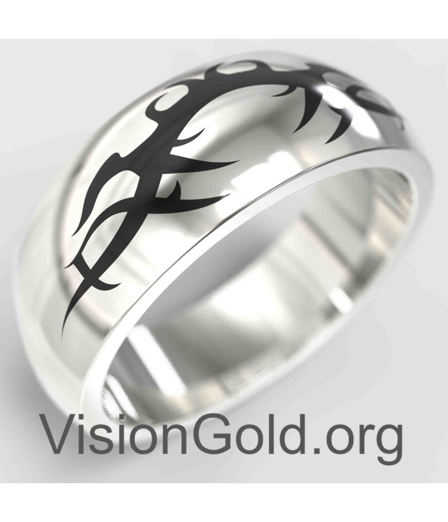 Tribal Ανδρικο Δαχτυλιδι Βερα 0071