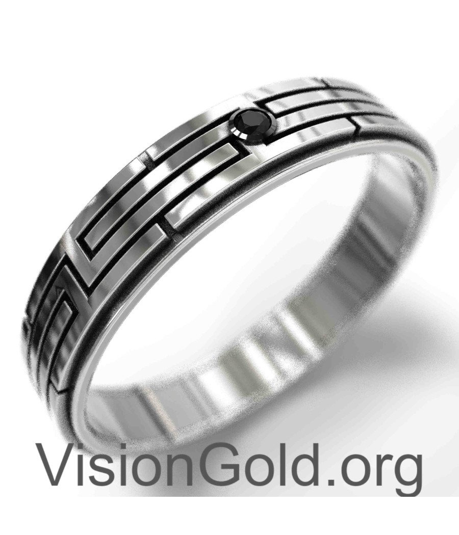 Ανδρικο Δαχτυλιδι Βερα Με Πετρα 0087