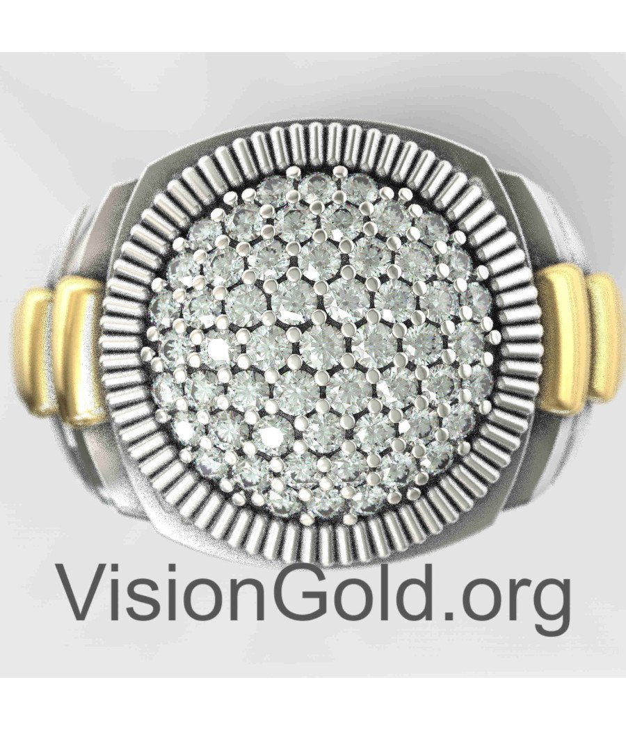 Herrenring für Bräutigam - Ring Geschenk für besten Mann 0104