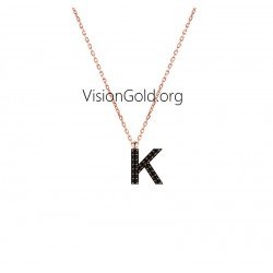 Monogram Jewelry Gold K