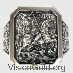 Χειροποιητο Υψηλης Ποιοτητας Ασημενιο 925 Ανδρικο Δαχτυλιδι Με