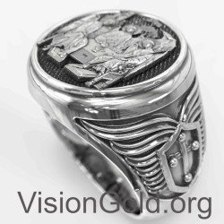 Orthodox Ring Religious Ring Archangel's Ring Christian Ring