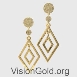 Timeless Modern Style Geometric Earrings 0278