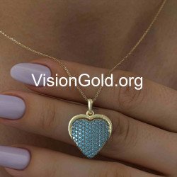 Delicate Heart Necklace for Women 0356