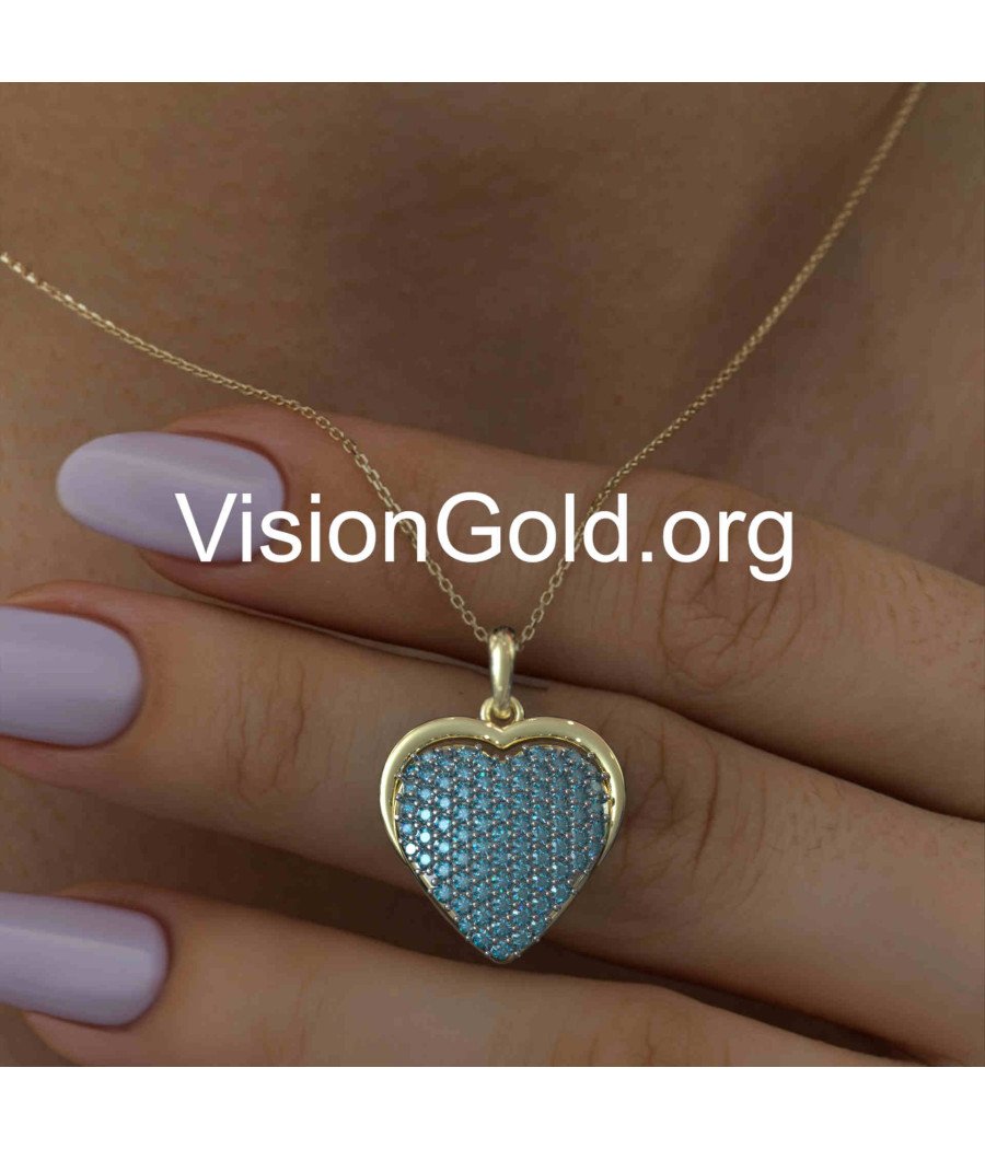 Delicate Heart Necklace for Women 0356